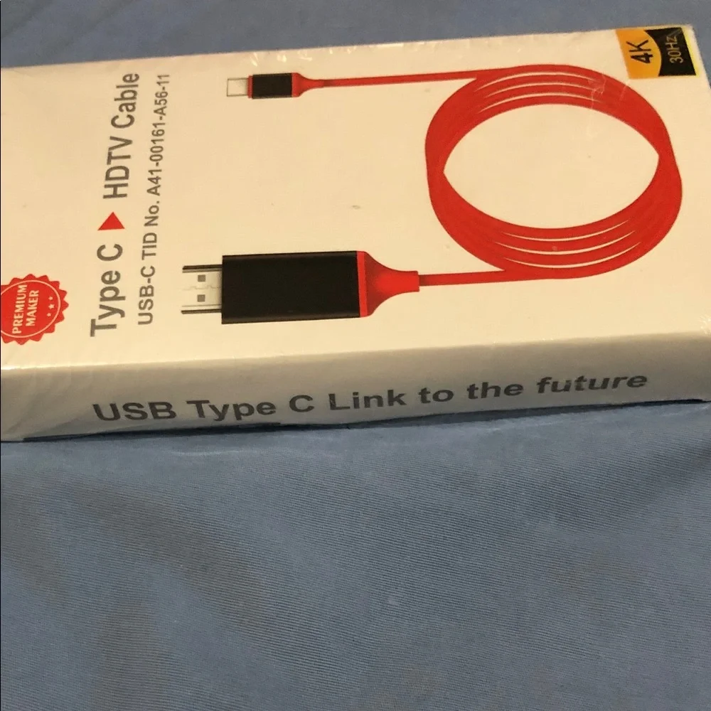 4K Red Type C HDTV Cable